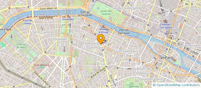 localisation de l'entreprise L'OISEAU DE PARADIS à PARIS