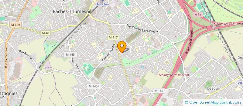 localisation de l'entreprise L'OISEAU DES ILES  RONCHIN