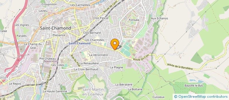 localisation de l'entreprise L OISEAU DES MERS à SAINT-CHAMOND
