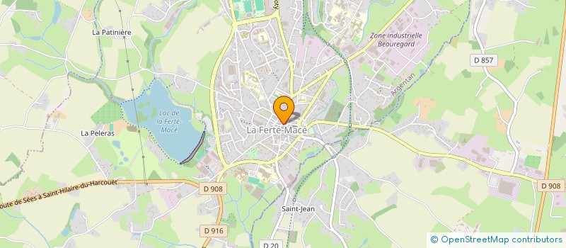 localisation de l'entreprise L'OISEAU DU TEMPS, PRESSE-LIBRAIRIE à LA FERTE MACE