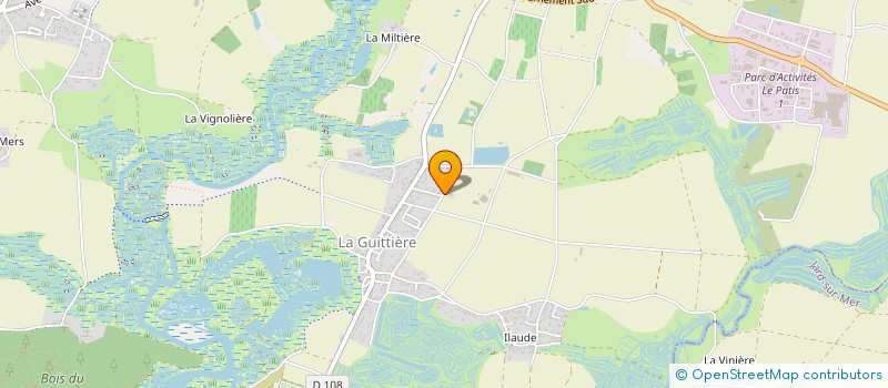 localisation de l'entreprise L'OISEAU ENCHANTE  TALMONT-SAINT-HILAIRE