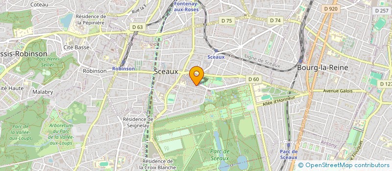 localisation de l'entreprise L'OISEAU LIVRES à SCEAUX