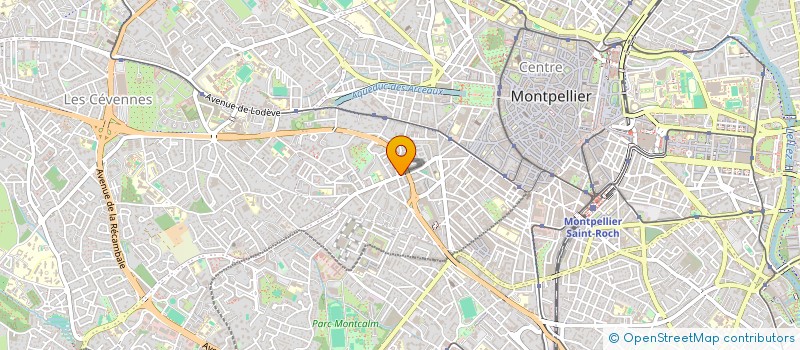 localisation de l'entreprise L'OISEAU LYRE à MONTPELLIER