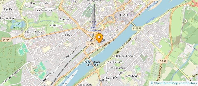 localisation de l'entreprise L'OISEAU LYRE  BLOIS