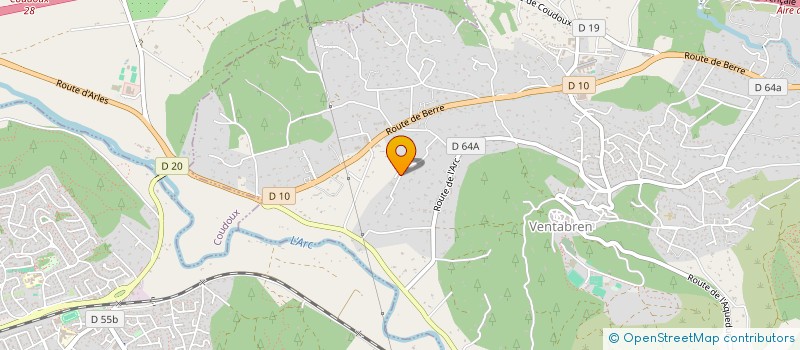 localisation de l'entreprise L'OISEAU LYRE  VENTABREN