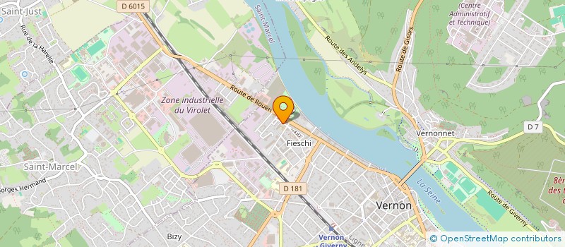 localisation de l'entreprise L'OISEAU-LYRE CONSEIL, RECHERCHE ET DEVELOPPEMENT à VERNON