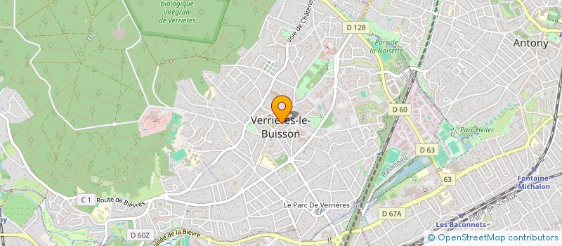 localisation de l'entreprise L OISEAU MANGO à VERRIERES-LE-BUISSON