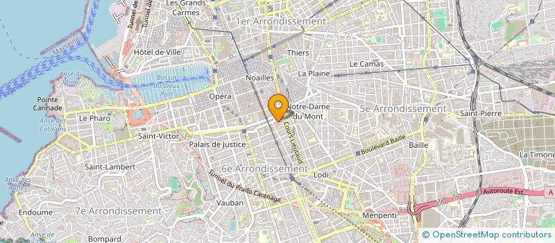 localisation de l'entreprise L'OISEAU-TEMPETE  MARSEILLE