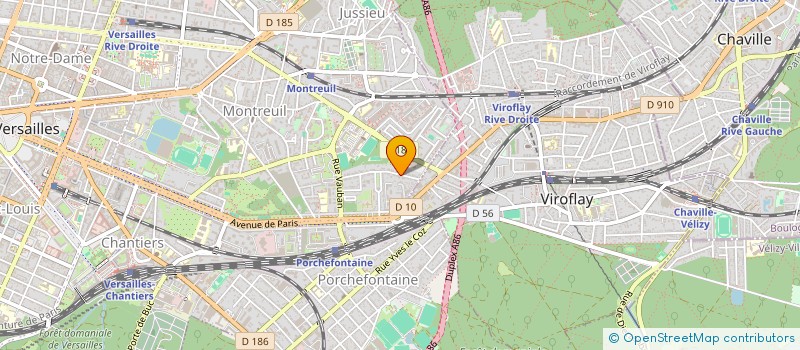 localisation de l'entreprise L'OISELIERE à VERSAILLES