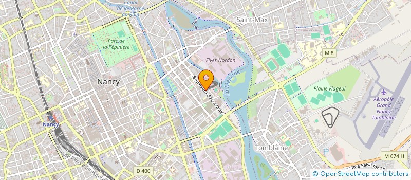 localisation de l'entreprise L'OK3  NANCY