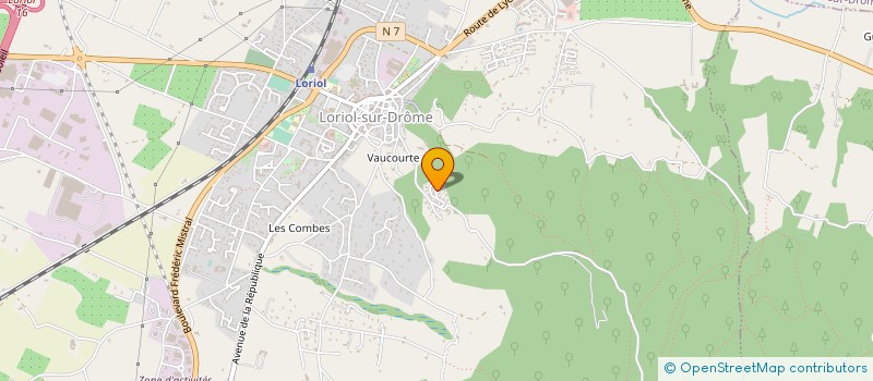 localisation de l'entreprise L'OLAGNIER  SAULCE-SUR-RHONE