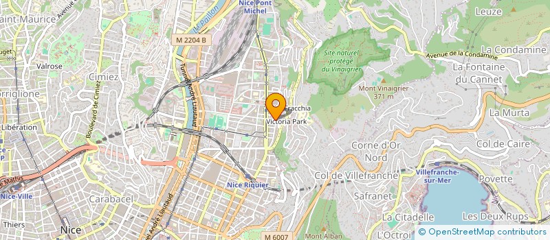 localisation de l'entreprise L'OLI à NICE