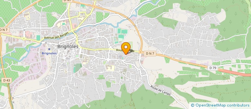 localisation de l'entreprise L'OLIBOUFEDE  BRIGNOLES