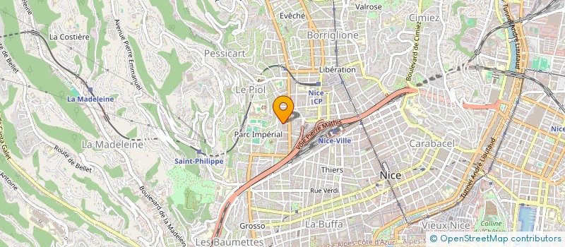 localisation de l'entreprise L'OLICEBE à NICE