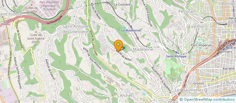 localisation de l'entreprise L OLIFANT DU PORO à NICE