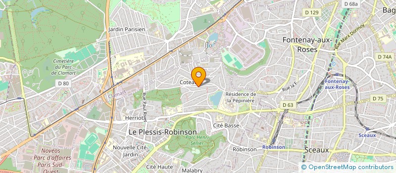 localisation de l'entreprise L'OLIPHANT à SCEAUX