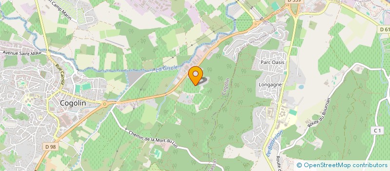 localisation de l'entreprise L OLIVAIE à COGOLIN