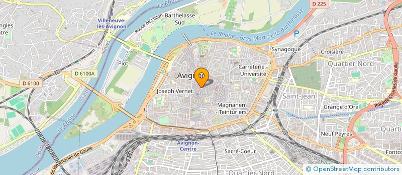 localisation de l'entreprise L OLIVE BLANCHE  AVIGNON