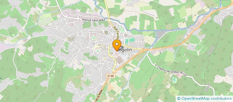 localisation de l'entreprise L'OLIVE NOIRE à COGOLIN