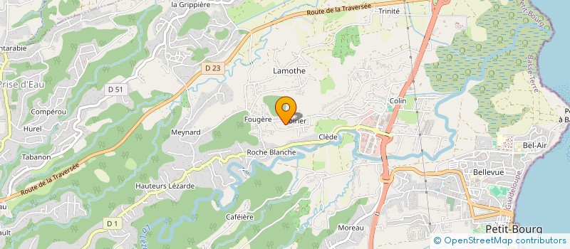 localisation de l'entreprise L'OLIVERAIE 1 à PETIT-BOURG