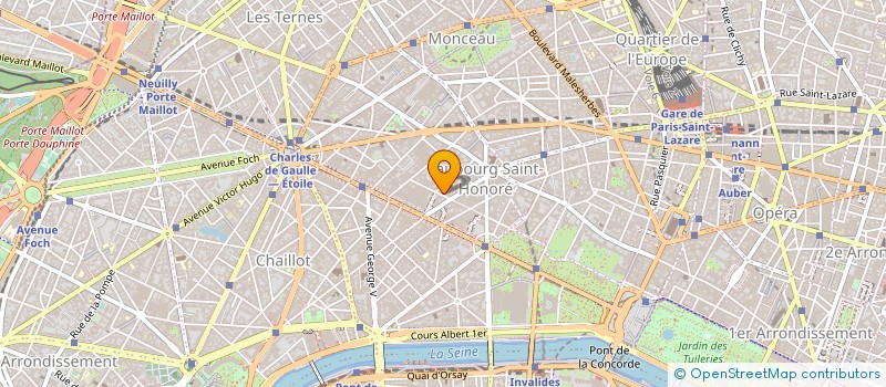 localisation de l'entreprise L'OLIVERAIE à PARIS