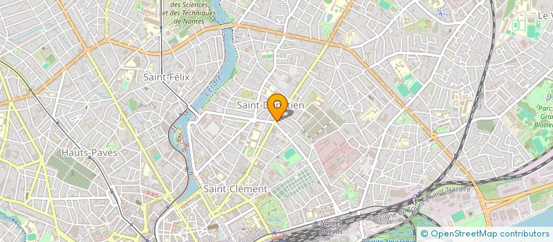 localisation de l'entreprise L'OLIVERAIE à NANTES
