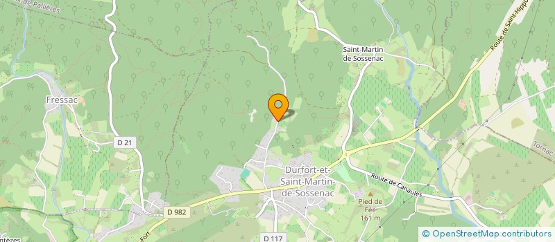 localisation de l'entreprise L OLIVERAIE  DURFORT-ET-SAINT-MARTIN-DE-SOSSENAC