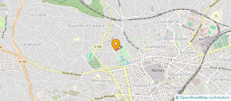localisation de l'entreprise L OLIVERAIE à NIMES