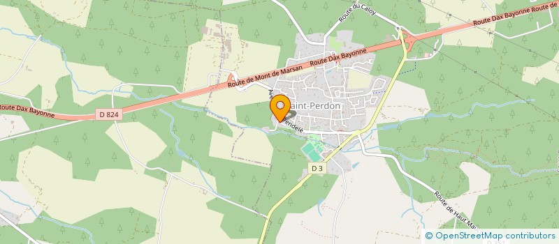 localisation de l'entreprise L'OLIVERAIE  SAINT-PERDON