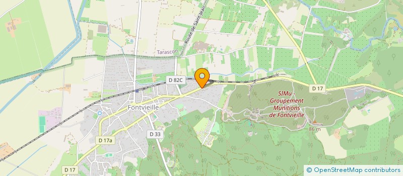 localisation de l'entreprise L'OLIVERAIE DE LA COQUILLE  FONTVIEILLE