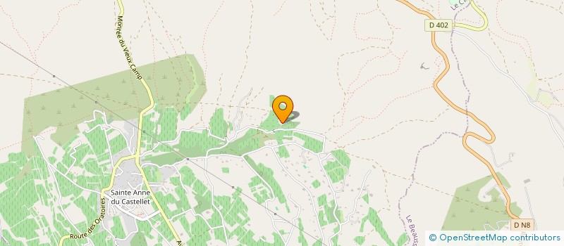 localisation de l'entreprise L OLIVERAIE PATRICK GAIDON  LE CASTELLET