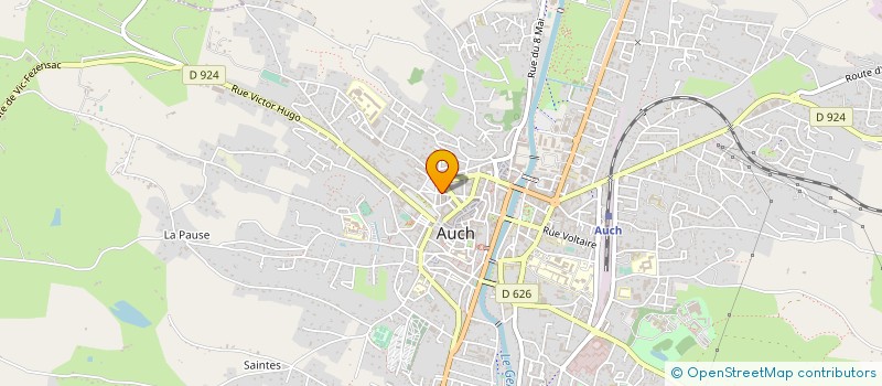 localisation de l'entreprise L'OLIVETTE à AUCH