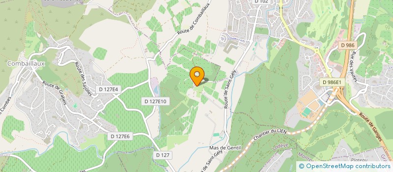localisation de l'entreprise L'OLIVIE à SAINT-GELY-DU-FESC