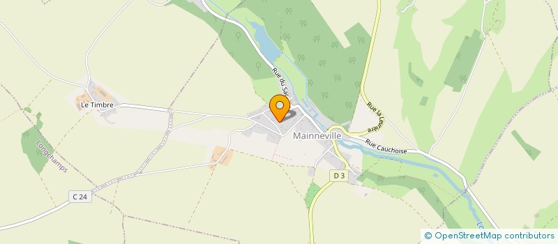 localisation de l'entreprise L OLIVIER 2000  SARL  MAINNEVILLE