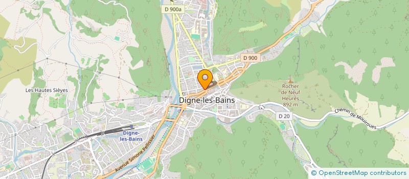localisation de l'entreprise L'OLIVIER à DIGNE-LES-BAINS