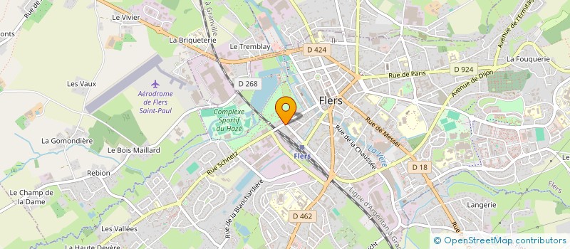 localisation de l'entreprise L'OLIVIER à FLERS
