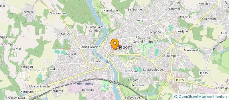 localisation de l'entreprise L'OLIVIER à HENNEBONT