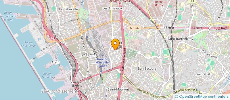 localisation de l'entreprise L'OLIVIER à MARSEILLE