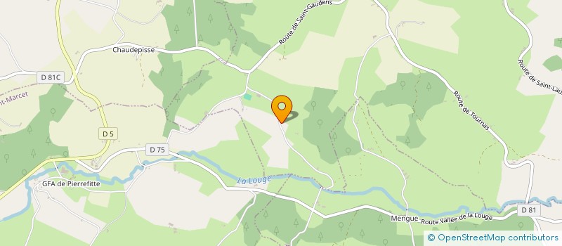 localisation de l'entreprise L OLIVIER  AURIGNAC