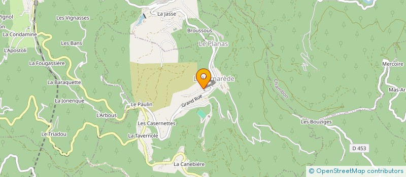 localisation de l'entreprise L OLIVIER  LA VERNAREDE