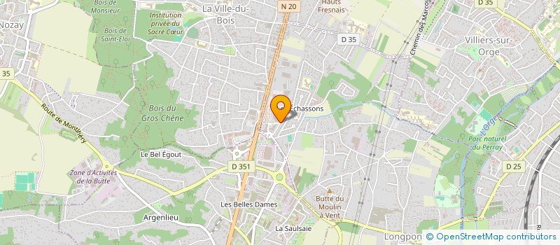 localisation de l'entreprise L'OLIVIER à LONGPONT-SUR-ORGE