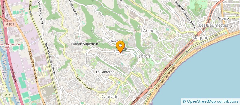 localisation de l'entreprise L'OLIVIER à NICE