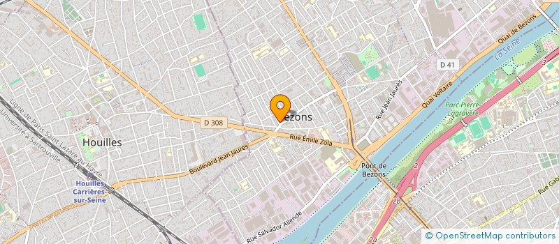 localisation de l'entreprise L'OLIVIER à BEZONS