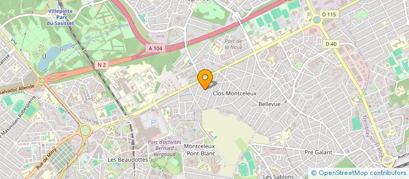 localisation de l'entreprise L'OLIVIER à VILLEPINTE