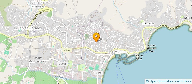 localisation de l'entreprise L'OLIVIER à LE LAVANDOU
