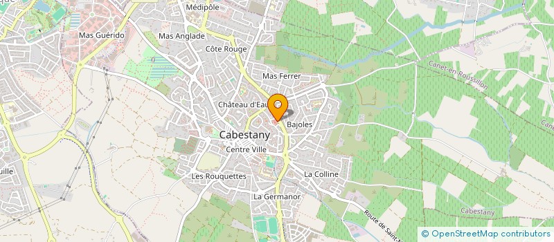 localisation de l'entreprise L'OLIVIER  CABESTANY