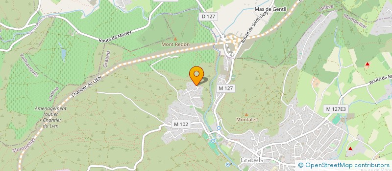 localisation de l'entreprise L OLIVIER  GRABELS