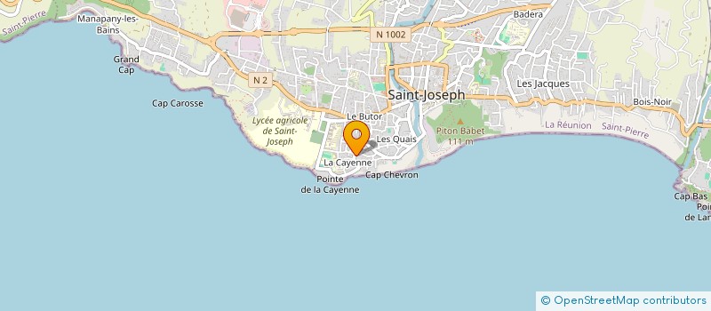 localisation de l'entreprise L'OLIVIER à SAINT-JOSEPH