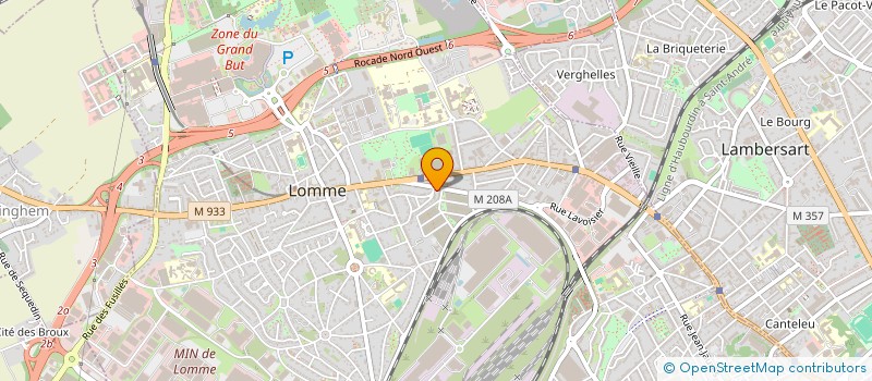 localisation de l'entreprise L'OLIVIER  LILLE