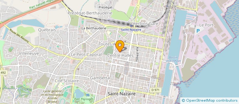 localisation de l'entreprise L'OLIVIER à SAINT-NAZAIRE